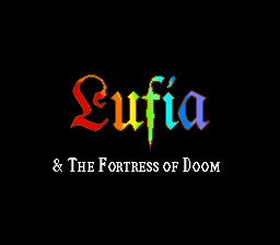 Lufia & The Fortress of Doom (USA) Title Screen